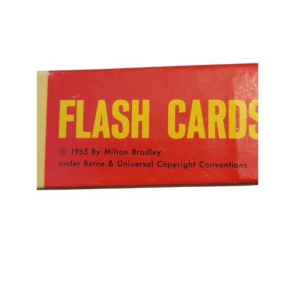 Vintage 1965 Milton Bradley Addition Flash Cards GRADES 2 THROUGH 6 - Picture 5 of 6